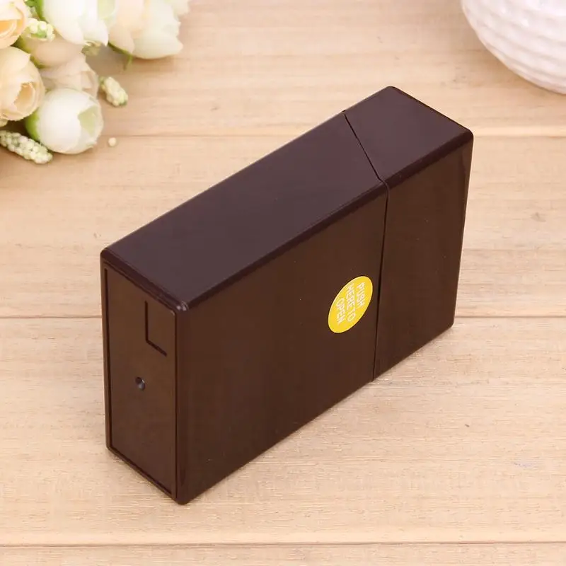 

1Pcs 10*6*3cm Plastic Smoking Cigarette Case Box Holder Container Pocket Box Cigarette Holder Storage Smoking Accessories