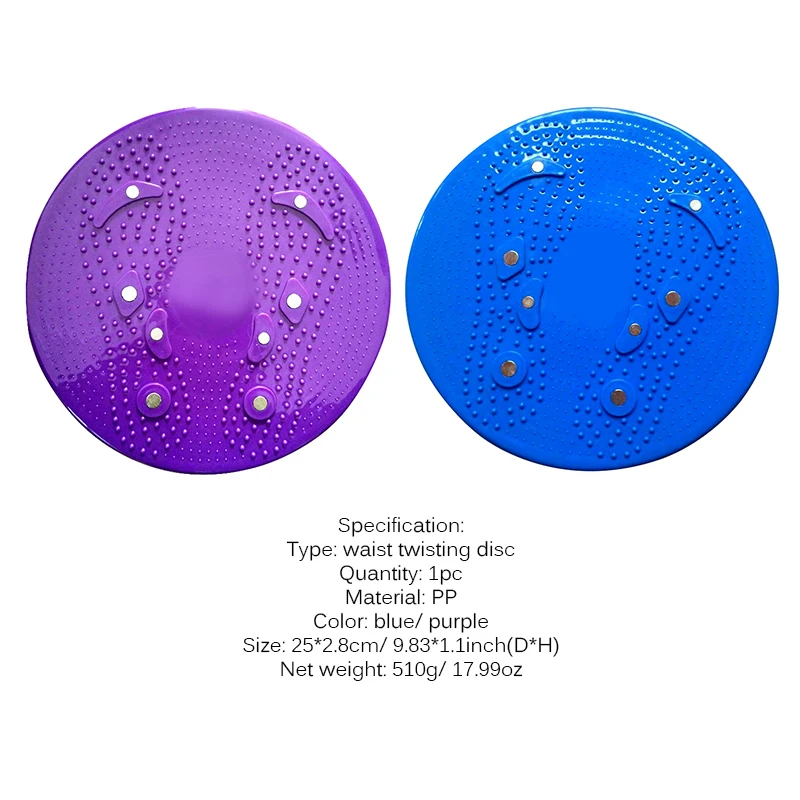 Пояс скручивающий диск баланс доска фитнес тело аэробные упражнения воблер вращающиеся спортивные магнитные массажные пластины Twist доски