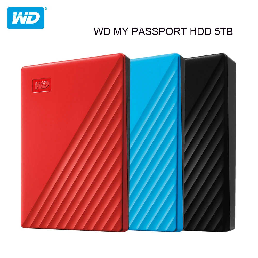 quagga Installation beskyttelse WD Original New My Passport 5TB HDD 2.5" External Hard Drive USB 3.0  Password Protection|External Hard Drives| - AliExpress