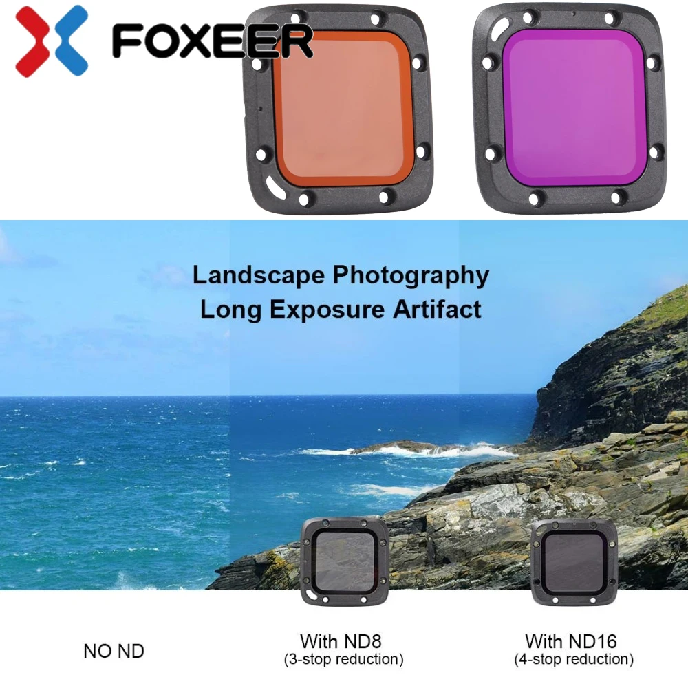

1pcs Foxeer ND8/ND16 Filter Lens for Foxeer BOX 1&BOX 2 FPV Camera