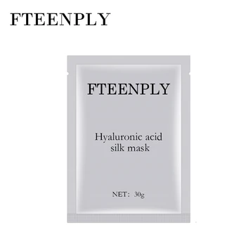 

FTEENPLY Hyaluronic Acid Silk Whitening Face Mask Natural Plant Extraction Essence Nourishing Moisturizing Facial Skin Care 30g