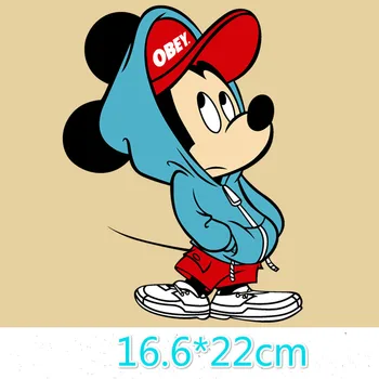 

Mickey bugs bunny thermal transfer Koch hot stickers DIY clothing hot stickers patch stickers