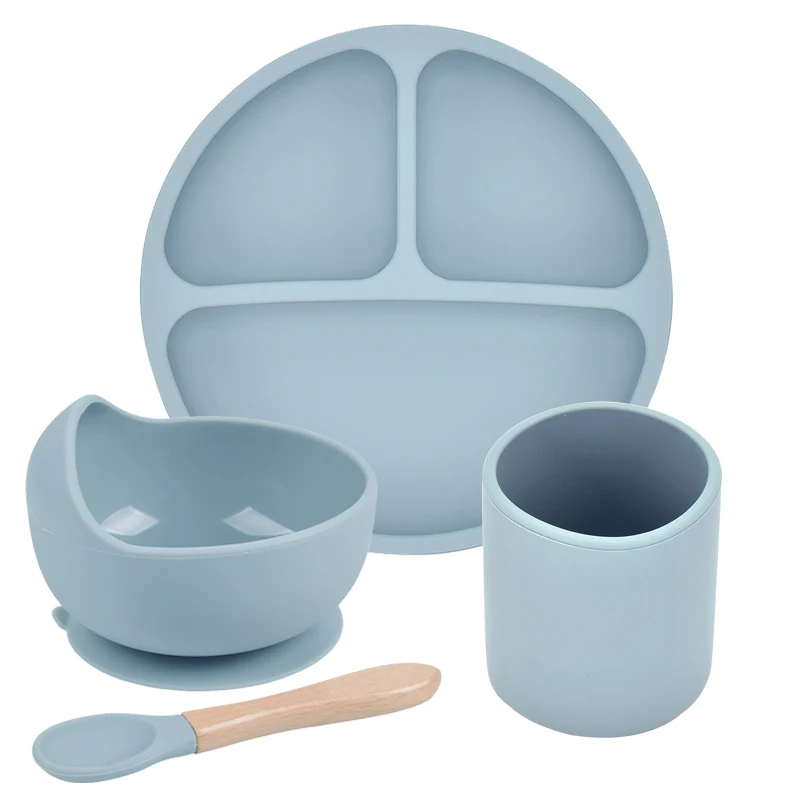 Smile 4pcs Grey Blue
