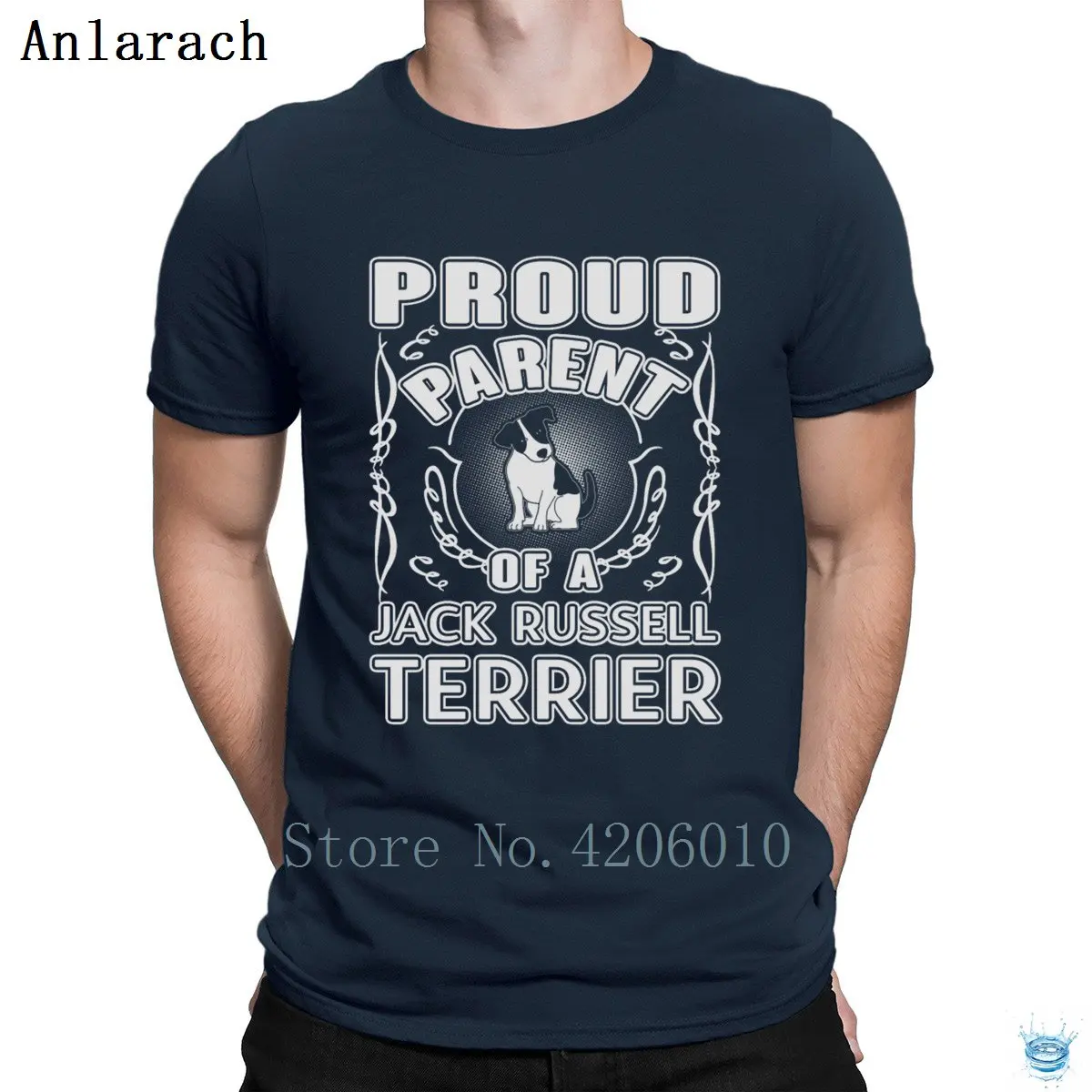 

Jack Russell Terrier T-Shirts Letters Humorous Basic Solid Summer T Shirt For Men Cheap Sale Print Better Anlarach Cotton