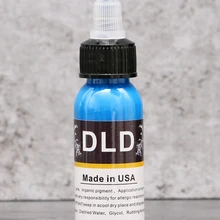 США натуральный чистый растительный пигмент для татуажа Перманентный макияж 1 унция бутылка 30 мл чернила для татуировок пигмент для тела Профессиональный инструмент для красоты