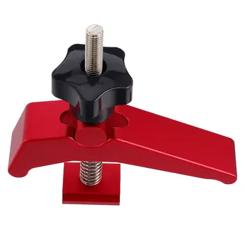 

1 Pcs Practical Heavy Duty Aluminum Alloy Hold Down Clamps T-slot Clamps for Woodwork Heavy Duty Woodworking Tool