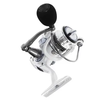 

LIE YU WANG 13 + 1BB Gear Ratio 5.2: 1 Spinning Fishing Reel with Exchangeable Handle Automatic folding for Casting Line HC1000