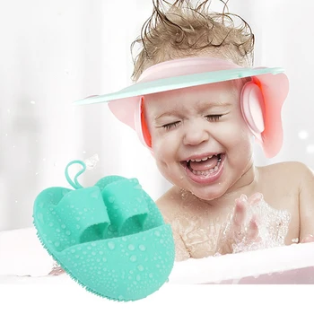 

Silicone Brush Facial Cleaning Brush ,Mini Massage Waterproof Skin Cleaning Tool ,Facial Exfoliating Blackhead, Deep Clean Green