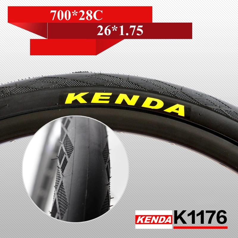 KENDA ultralight 500 г 690 г велосипедные шины 700C шины для шоссейного велосипеда 700* 28C MTB горный велосипед шины 26*1,75 slick pneu 26er