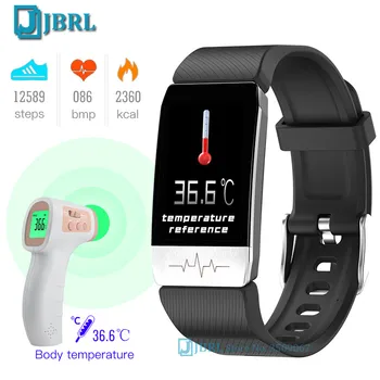 

Temperature Smart Watch Men Women Smartwatch Electronics Smart Clock For Android IOS Fitness Tracker New Bluetooth Smart-watch