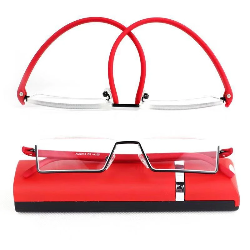 TR90 очки для чтения с мини увеличительной линзой Женские Мужские Женские диоптрные очки фокус плюс очки 1,0 1,5 2,0 2,5 3,0 3,5 4,0