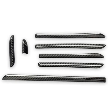 

Carbon Fiber Interior Console Door Panel Strips Cover Trim for A3 S3 RS3 8V
