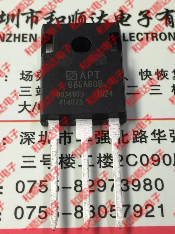 

5 шт./лот APT68GA60B TO-247