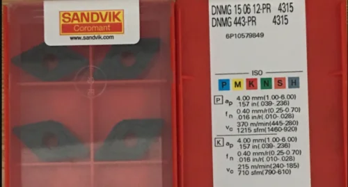 10 шт. вставки карбида DNMG150612-PR 4315