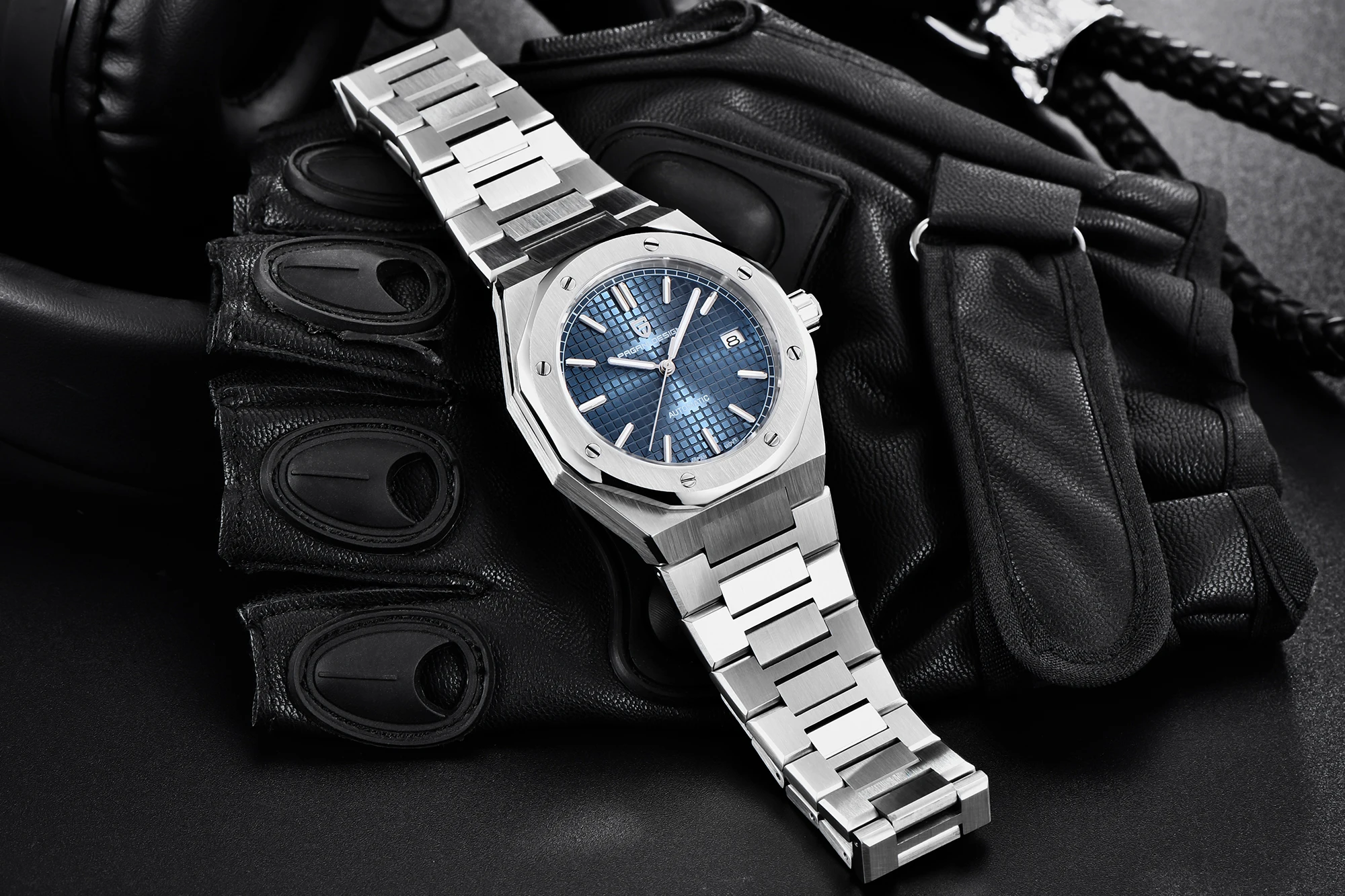 PAGANI DESIGN New 2021 Men's 40mm Stainless Steel Clock Seiko NH35A Automatic Date 100m Waterproof Wristwatch Relogio Masculino PAGANI DESIGN New 2021 Men's 40mm Stainless Steel Clock Seiko NH35A Automatic Date 100m Waterproof Wristwatch Relogio Masculino