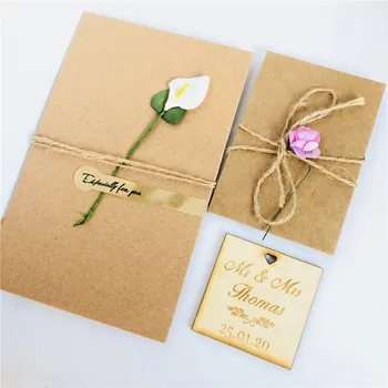 

Personalized Rustic laser cut Save the Date Wooden Magnets Wedding Favors Engraved Save the Date Custom Wooden Magnet - 50pcs