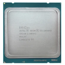 Процессор Intel Xeon E5 2650V2 E5-2650 v2 cpu 2,6 ГГц/20 Мб/22 нм/95 Вт/разъем LGA 2011 cpu