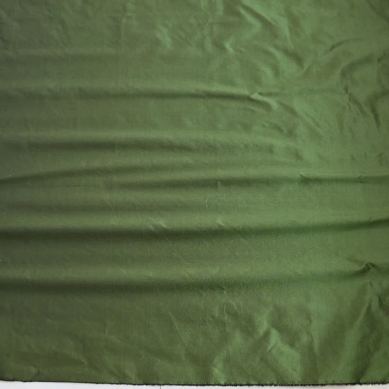 100*140 см качество пряжа окрашенная шелковая Тафта Ткань армейский зеленый