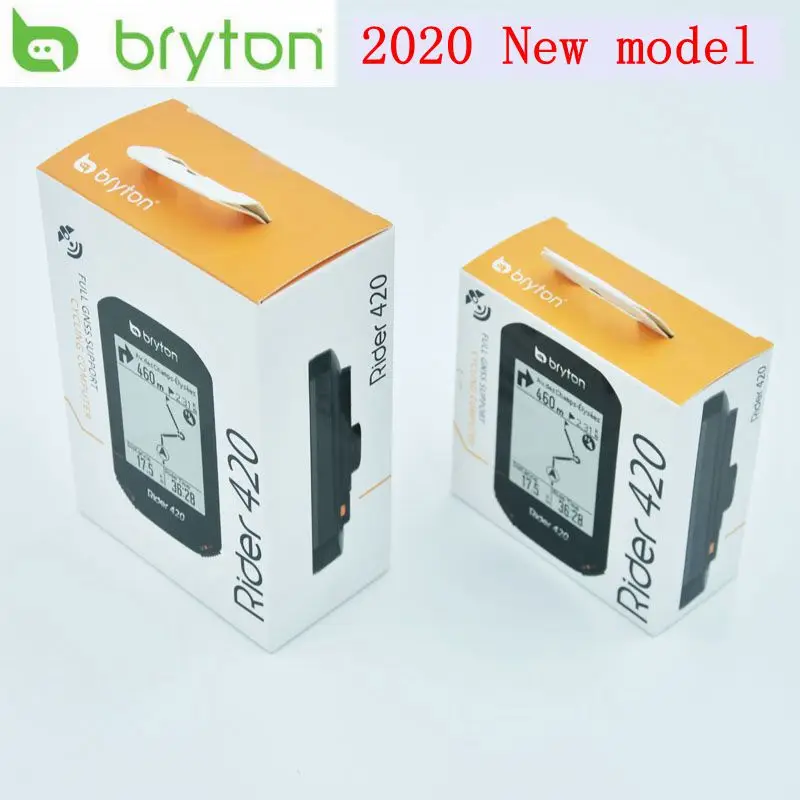 PROD 4001132939810 Bryton Rider 420 GPS Cycling Enabled Bike/Bike
Computer and Bryton Stand Waterproof Wireless speedometer GNSS/ANT+
Bluetooth