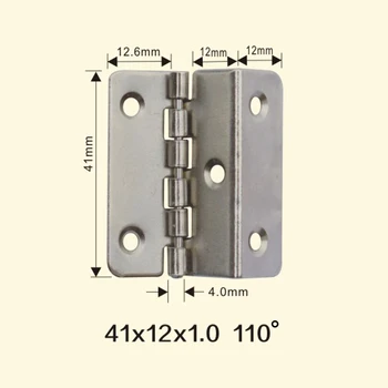 

Freeshipping 41*12*1mm Iron Metal Hinge Sewing Machine Folding Table Furniture Flip Tray Hinges Big Door Hinges