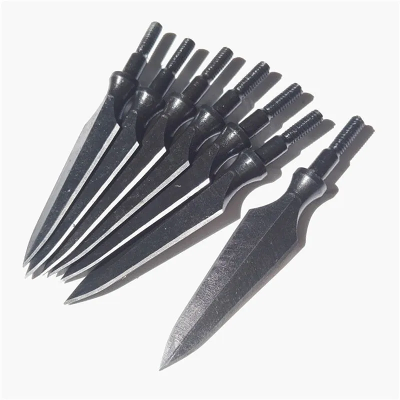 Kaufen 3 6 12Pcs 200 Korn Bogenschießen Jagdspitzen Pfeil Kopf Schraube Pfeil Punkte Für Verbindung Recurve Bogen Armbrust schießen Spitze Zubehör