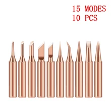 Pointes de fer à souder 900M T, sans plomb, en cuivre pur, outils de soudage BGA, marquage du fer, 10 pièces