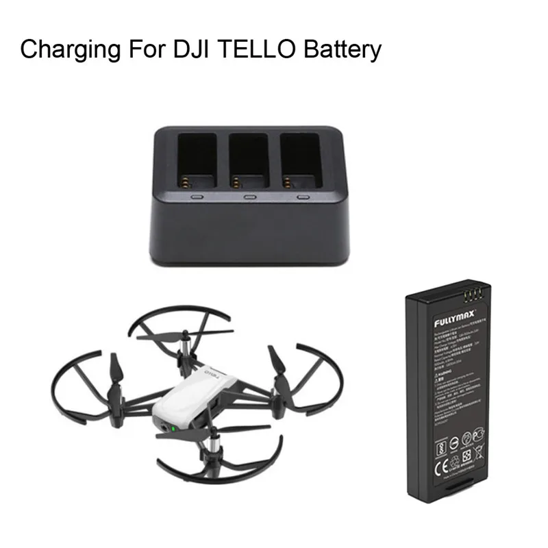 Для DJI TELLO 3 в 1 мульти умный аккумулятор зарядное устройство концентратор батареи зарядка