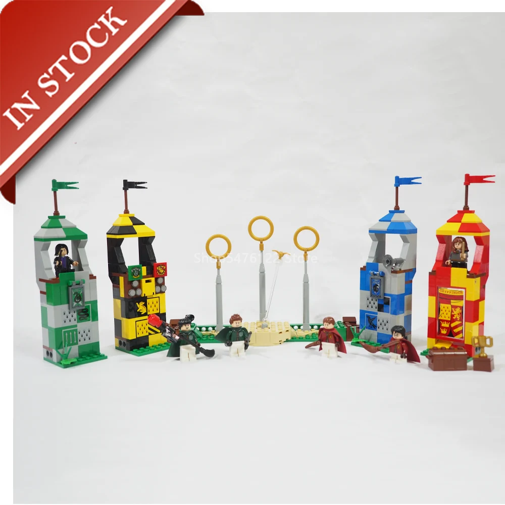 

H Potter Series Quidditch Match 75956 11004 Preorder Building Block 500Pcs Bricks Toy Gifts Kit Movie 39147
