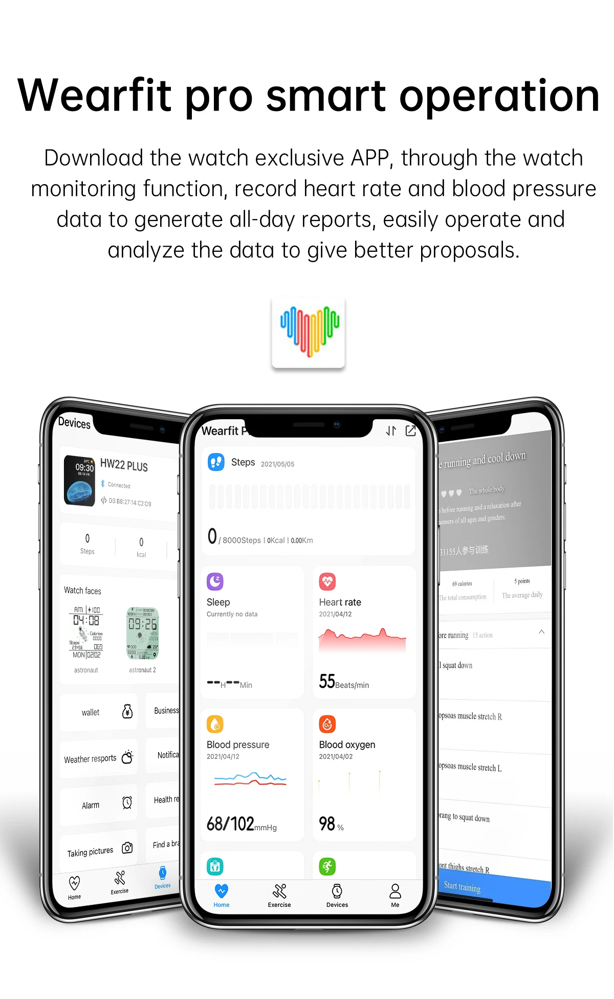 Original HW22 Pro Max Smart Watch 1.78" Double button wireless charging Custom Dial Bluetooth Call Smartwatchpk HW16 IWO 13 W46