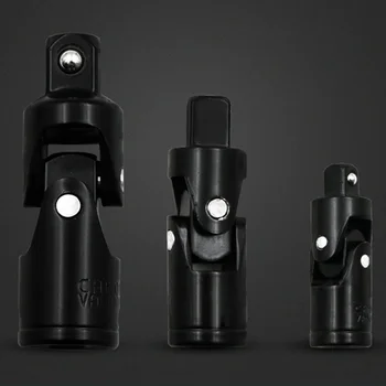 

Wrench Adapter Ratchet Wrench Sockets Transform Joint 1/4" 3/8" 1/2" Socket Adapter Head Connector Kit Hand Tools Accessories