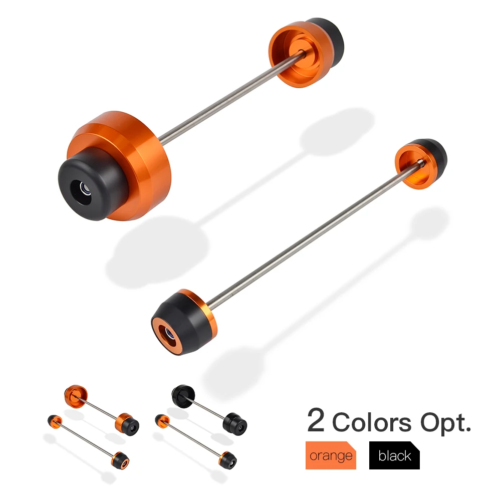 Front Rear Motorbike Wheel Axle Fork Crash Sliders for KTM 1290 SUPER DUKE GT R Motorcycle Spindle Bobbin Protector | Автомобили и