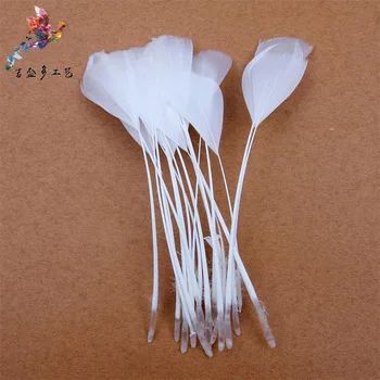 

500PCS 15-20cm Dyed Colored Feathers Fluffy Wedding Holiday Dress DIY Jewelry Decoration Decorative Accessories