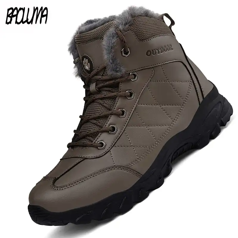 Chaussure homme fourrure hiver Clearance