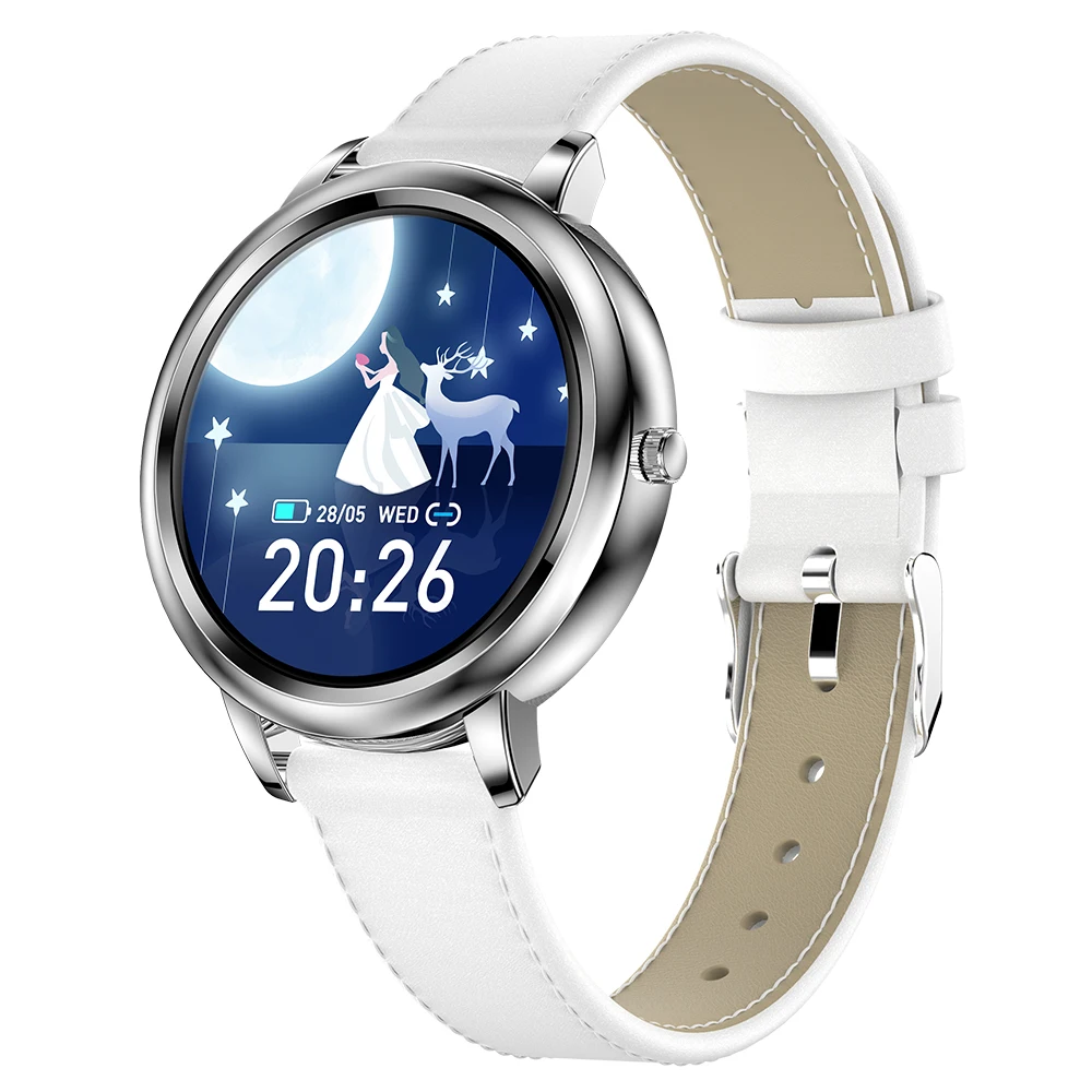 

Fashion Smart Watch Women Sleep Monitor IP67 Waterproof Pedometer Calorie Fitness Tracker Custom Dial Ladies Gift Smart bracelet