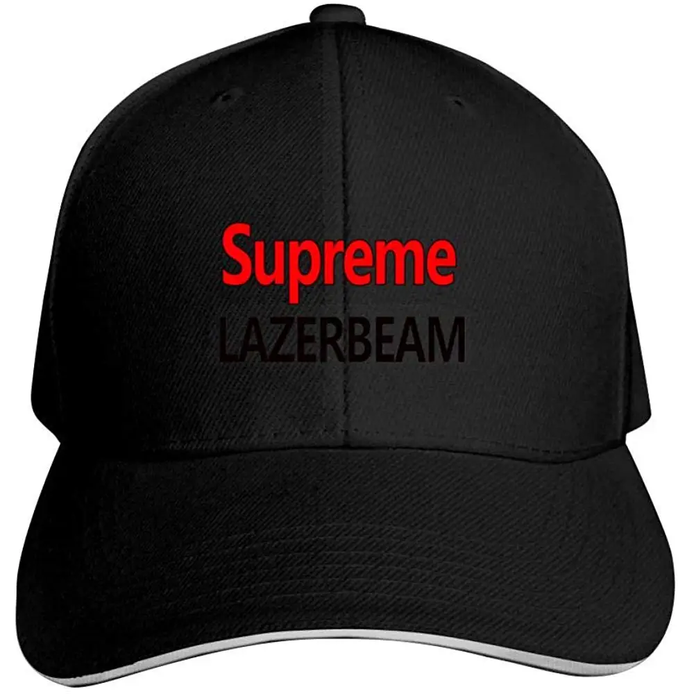 Lazerbeam сэндвич-Кепка унисекс хлопок Регулируемая остроконечная сэндвич-Кепка для женщин мужчин черная