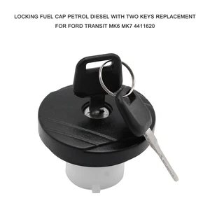 Image 4 - נעילת דלק כובע בנזין דיזל עם שני מפתחות החלפה עבור פורד מעבר MK6 MK7 4411620