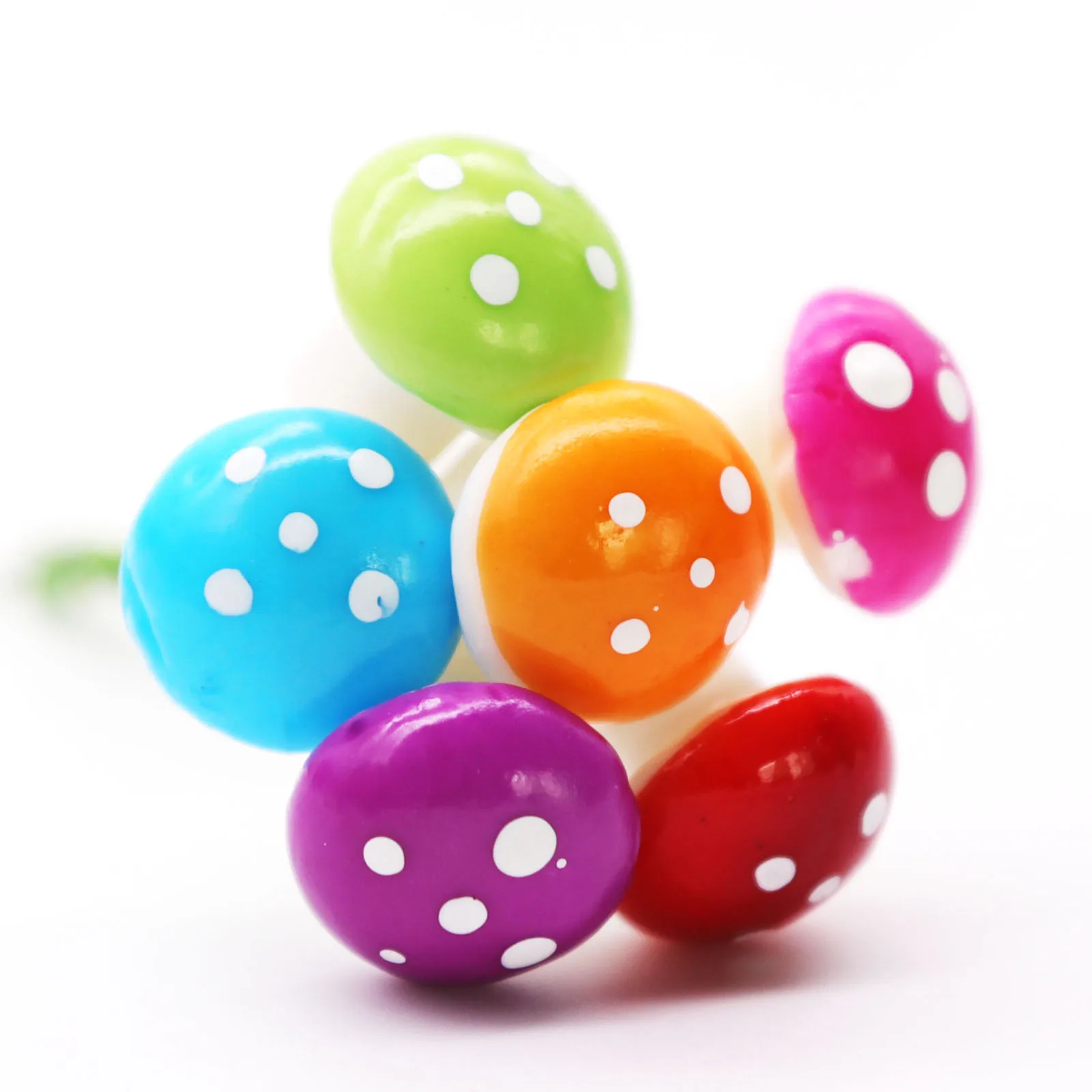 

New 12Pcs/Set Christmas Decorations Mini Mushroom Shape Ornament Miniature Plant Pots Fairy Holiday Home Party Decorations