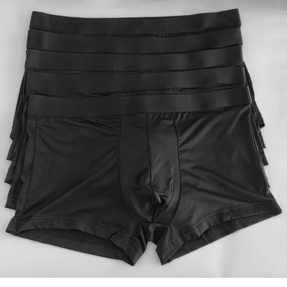 Ropa interior para cuchillo de hielo, patas de ciervo, Color sólido, suave, cómoda, al por mayor de fábrica y personalizada|Calzoncillos| -