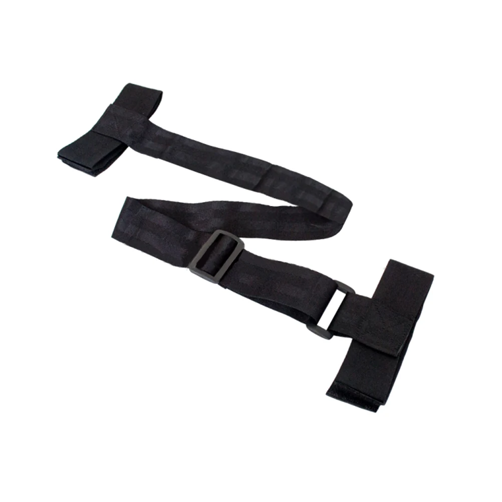 Adjustable Black Ski Snowboard Shoulder Strap Carrier Lash Handle