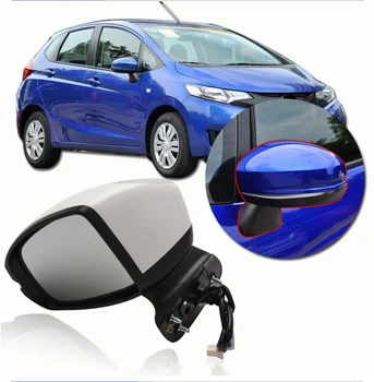 

CAPQX High Quality side rear view Rearview Mirror 76258-T5L-P11 76208-T5L-P11 FOR FIT GK5 2014 2015 2016 2017 3Pin