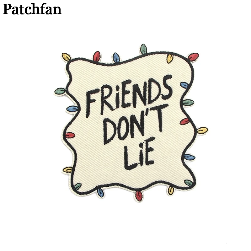 20 шт./партия, Patchfan, странные вещи, железные нашивки, одежда с вышивкой, пэчворк, мультфильм, аниме, индивидуальные нашивки,, A2274