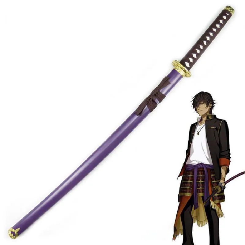 Touken Ranbu Деревянный Нож Меч оружие игрушки Косплей ОО курикара ниндзя катана