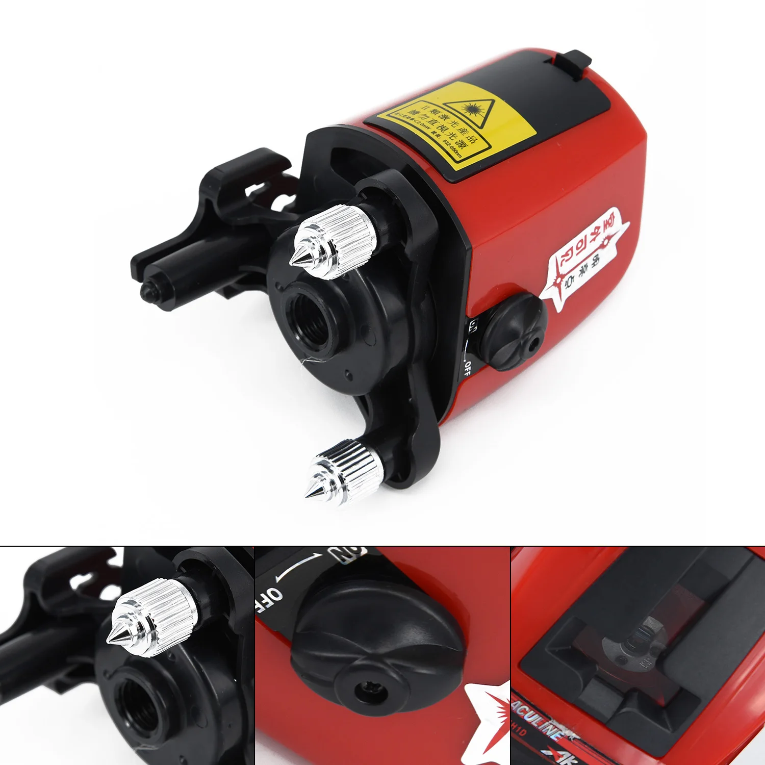 

Self-Leveling Laser Level Meterm Mini Portable Horizontal Moving Adjustable Aluminum Alloy
