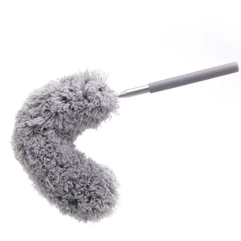 

Microfiber Fexible Head Duster with Extension Rod for Ceiling Fans Car Cleaning L9