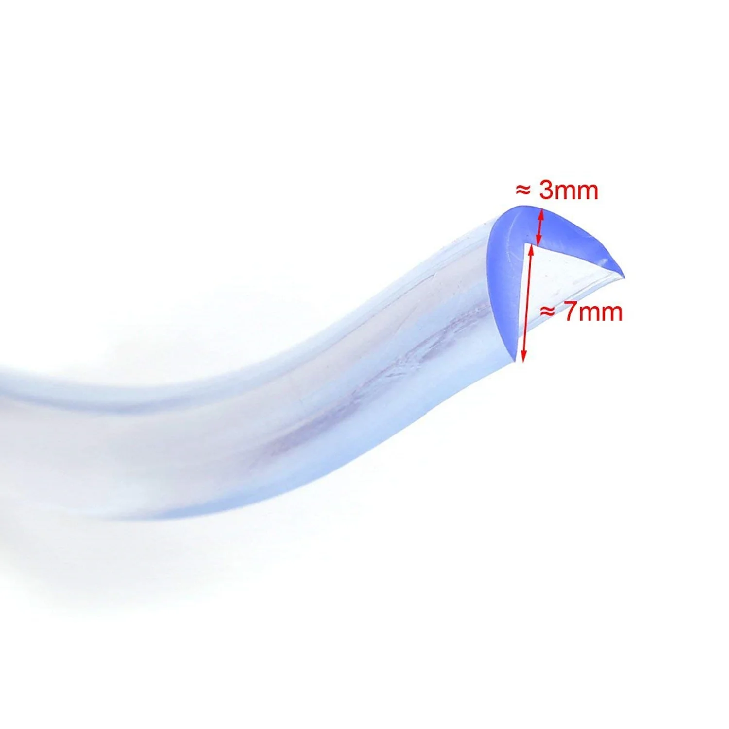 1m/3m/6m Transparent Baby Safety Corner Protection Table Edge Furniture Corner Protectors  Strip Guards Soft PVC Bumper