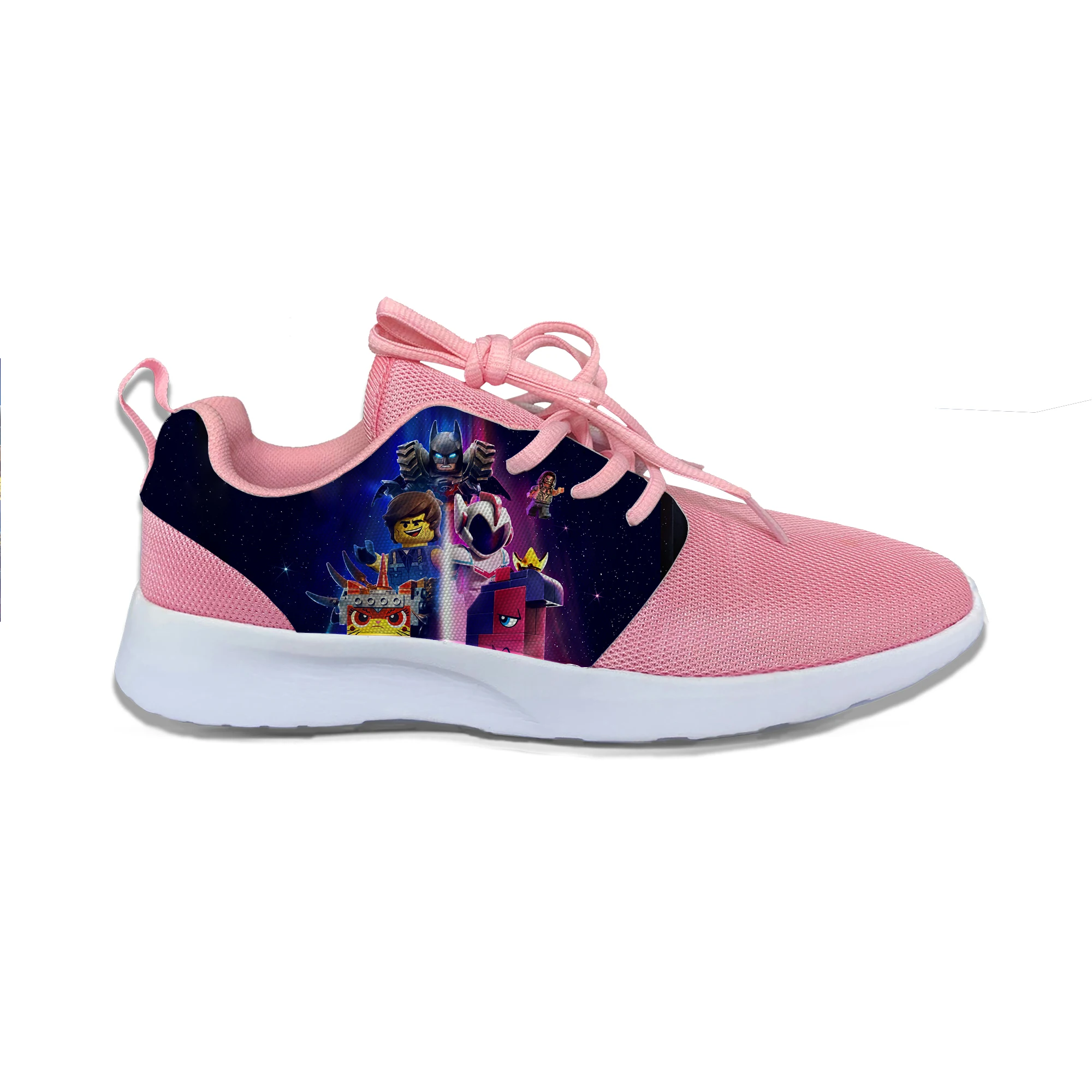 2019 Hot Cool Fashion Summer Casual Shoes Handiness Sneakers 3D Print Funny Lego Cartoon Movie For Men Women The Batman |