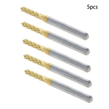 

1/5PCS Length 38mm Thread Corn Milling Cutter Head 0.7~31.75mm Cemented Carbide Handle 31.75mm Machine Tool Bit Milling Cutter