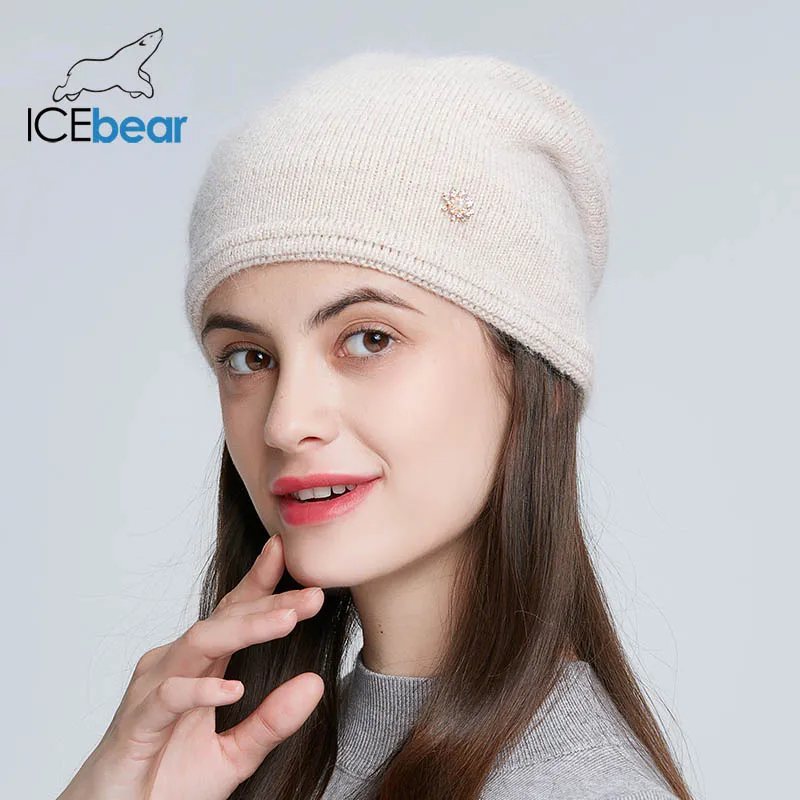 ICEbear высокое качество женская шляпа модная шапка E-MX19104 - Цвет: 09