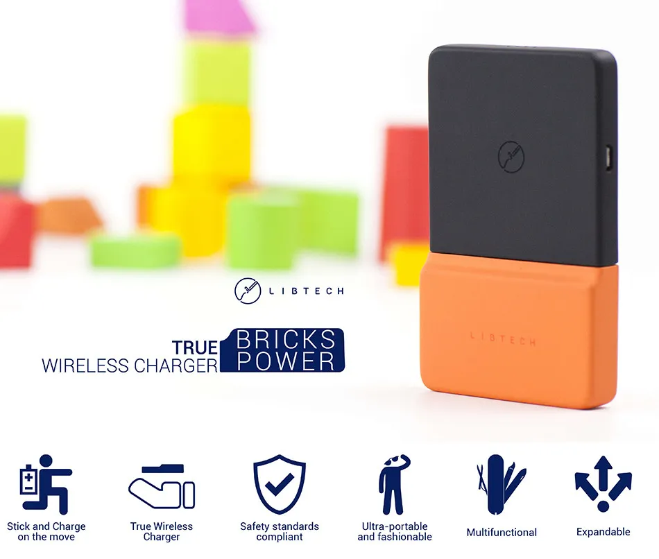 2019 Новейший беспроводной Powerbank ультратонкий портативный чехол для зарядки