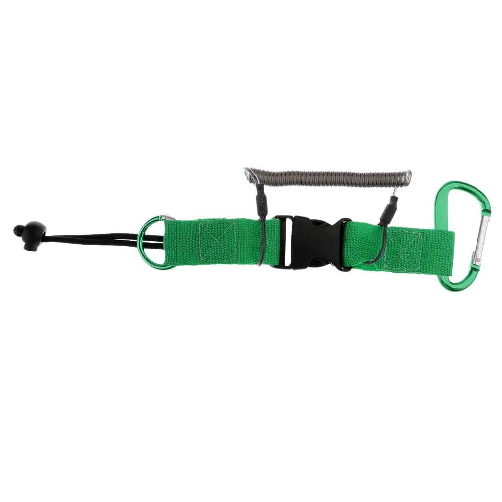 UNDERWATER DIVING CAMERA BELT STRAP ELASTIC ROPE QUICK RELEASE BUCKLE